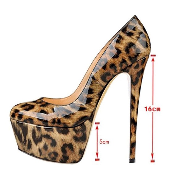 Platform Pumps Stiletto Size 9.5 - Picture 5 of 7